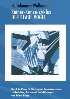 Titelblatt/Flyer Reiner-Kunze-Zyklus zur Uraufführung im KMS der Berliner Philharmonie