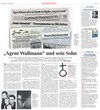"Agent Wallmann" und sein Sohn - Leipziger Volkszeitung / Dresdner Neueste Nachrichten 26.März/2013