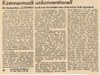 Rezension von Michael v. Hintzenstern zu "Kammermusik unkonventionell" (Diplom-Konzert von H. Johannes Wallmann 1974 Rezension von Michael v. Hintzenstern zu "Kammermusik unkonventionell" (Diplom-Konzert von H. Johannes Wallmann 1974