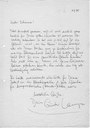 Dokument 10: privater Brief von Günter Lampe vom 3.9. 1975 an Johannes Wallmann