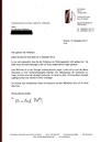Dokument 1: Schreiben vom 10.12. 2012 der Franz-Liszt-Hochschule Weimar, die ihrer Stellungnahme vom 4.5. 2006 nichts hinzufügen möchte