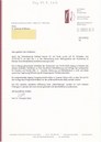 Dokument 2: Verweigerung (3.9. 2013) der Aushändigung der Stellungnahme vom 4.5.2006 der Franz-Liszt-Hochschule durch diese selbst