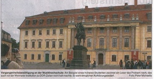 Foto zum Artikel von Günter Knoblauch in Thüringer Landeszeitung vom 28.6. 2012