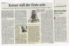 Sächsische Zeitung 10.11. 2004 zum GLOCKEN REQUIEM XXI (2005)