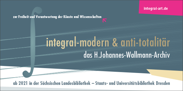 Faltblatt/Leitfaden zum H.Johannes-Wallmann-Archiv Titel